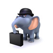 Business elephant Business elephant