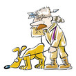 Scout mit Hund