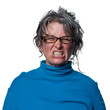 Aggressive woman