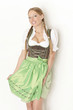 Foto: Oktoberfest Frau im Dirndl Oktoberfest Frau im Dirndl