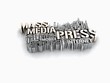 3d concepts of  Mass media and Press