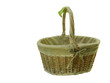 basket on a white background basket on a white background