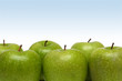 green apples