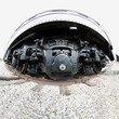 Undercarriage of a railway car