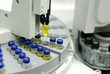a vail grabbed by autosampler of gas chromatography