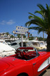 elegant red car