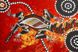 Quadro Aboriginal style design