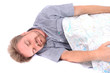 homelles is sleeping with map