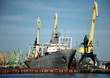 Ships in the harbour