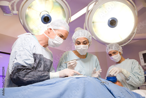 Photo: At a surgery At a surgery