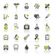 green medecine icons - set 8