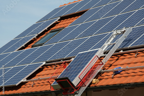 Foto: Solar electricity, goods lift Solar electricity, goods lift