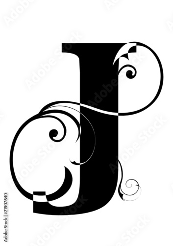 Letra J En Chino Letras H Alfabeto Tattoo
