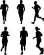 Running people