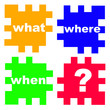 main questions in business and real life in the puzzle game, con