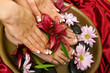 Manicure and pedicure