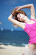Jumping girl