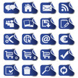 Blue Sticker Set 1