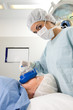 Young anesthesiologist