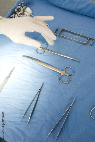 Photo: Operation instruments Operation instruments