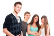 portrait of happy teenagers portrait of happy teenagers