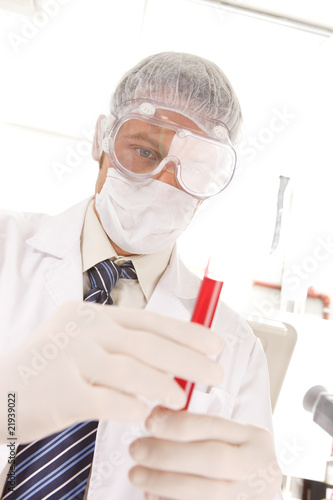 Photo: Researcher at work Researcher at work