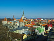 Tallinn old city in spring Tallinn old city in spring