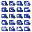 Blue Sticker Set 3