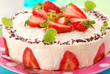 cheesecake with strawberry cheesecake with strawberry