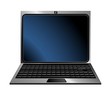 Laptop icon on a white background