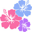 Hawaiiblumen Pastell
