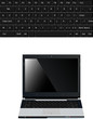 clavier et ordinateur