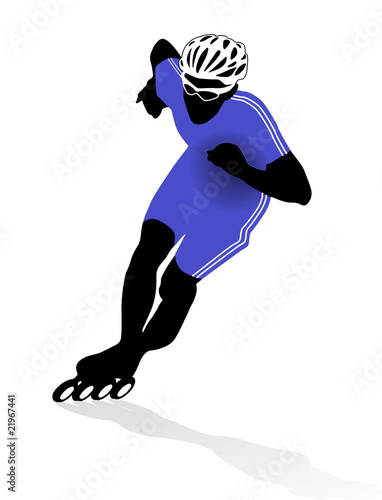 Vector: rollerblade rollerblade