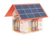 Euro house with solar moduls Euro house with solar moduls