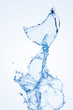 Water splash isolated on white Water splash isolated on white