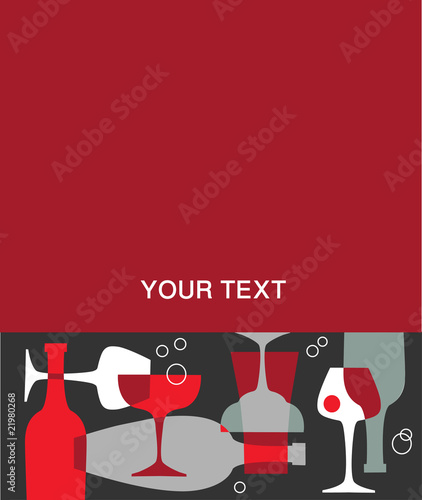 Vector: Cocktail party Invitation - 1 Cocktail party Invitation - 1