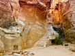 Passage in Petra, Jordan Passage in Petra, Jordan