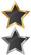 Gold and silver star