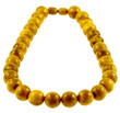 collier perles bois, fond blanc collier perles bois, fond blanc