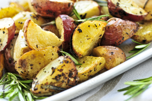 Photo: Roasted potatoes Roasted potatoes