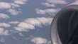 Aerial View of Clouds from Airplane Aerial View of Clouds from Airplane