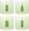 Olivine Square 2D Icons Set: Alcohol bottles Olivine Square 2D Icons Set: Alcohol bottles