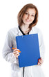 Sexy young medical worker