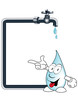 goutte cadre