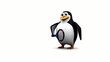 Tennis star penguin