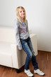 girl in jeans