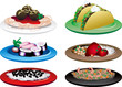 Vector: Ethnic Food Ethnic Food