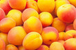 Fresh natural apricot to background