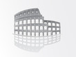 Roman colosseum illustration
