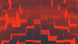 Red equalizer bars
